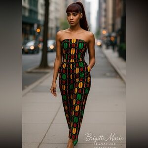 Women's African Print Set